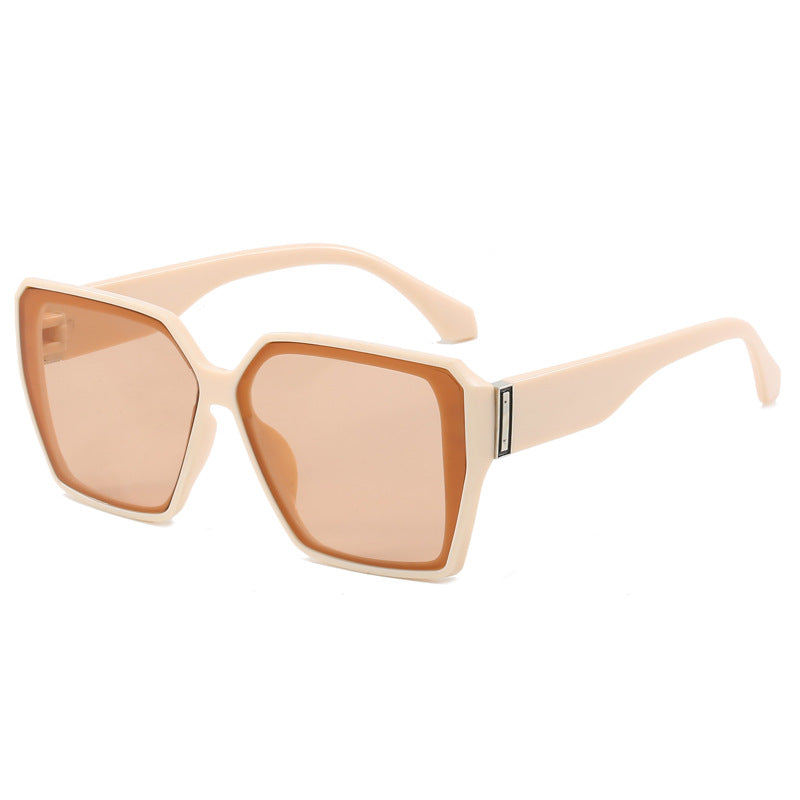 Damen modische geometrische Sonnenbrille im urbanen Stil Karnz