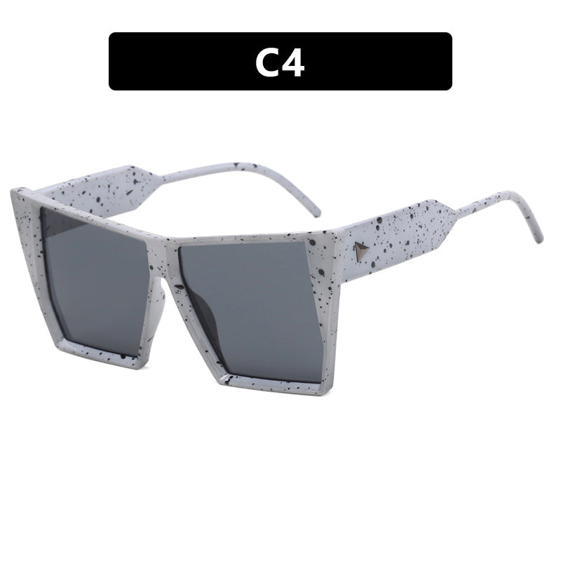 Damen geometrische Sonnenbrille mit innovative Gläsern Karnz