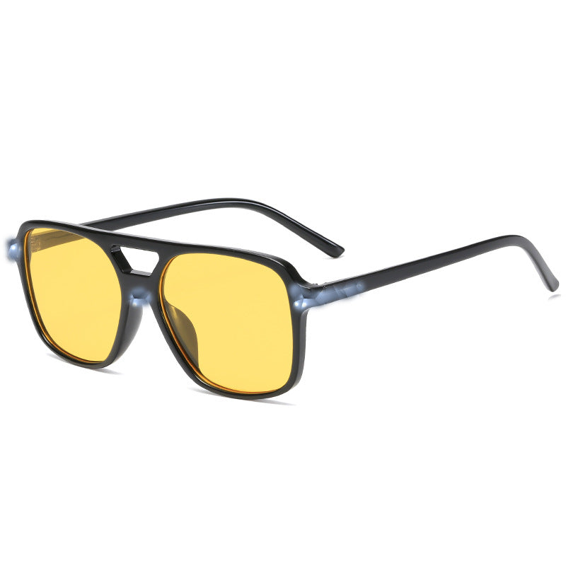 Damen modische rechteckige Brille mit stylischem Rahmen Karnz