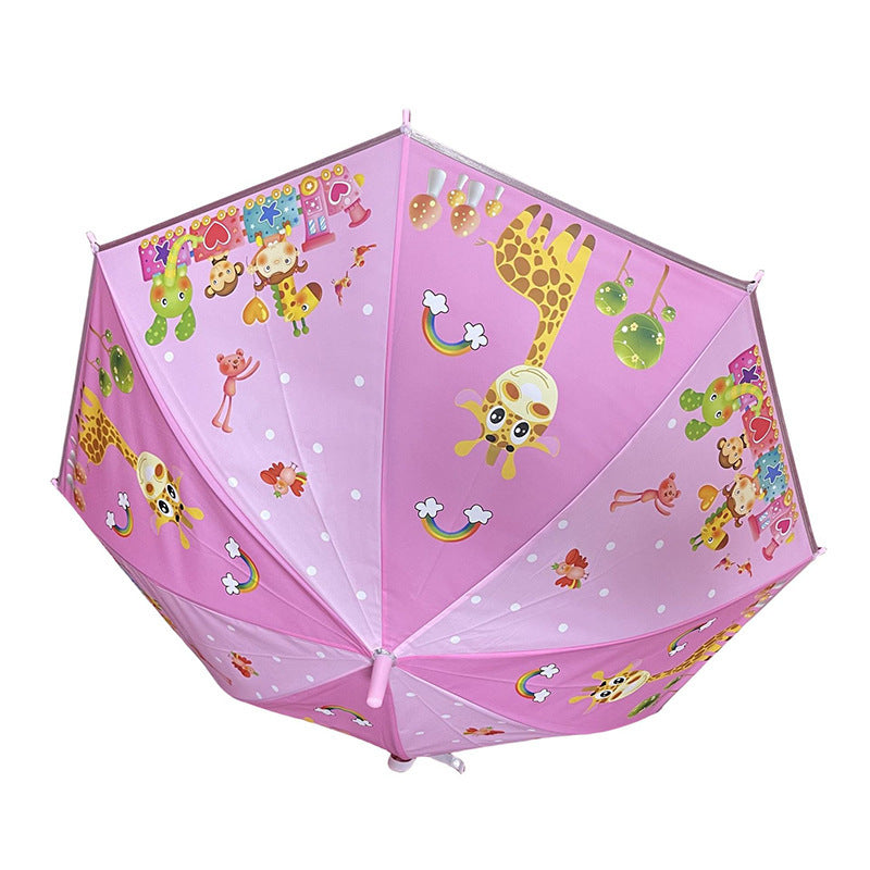 Damen Regenschirm mit fröhlichem Bärenmotiv Karnz