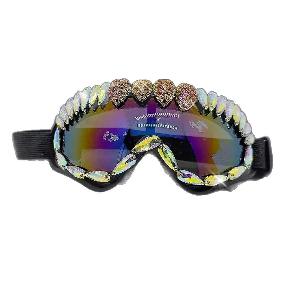 Damen Hochwertige Funkelnde Sportsonnenbrille Karnz