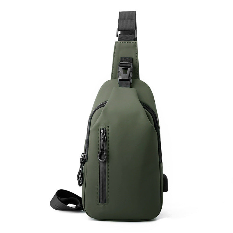 Unisex Sling-Rucksack mit vielseitigen Fächern und verstellbarem Tragesystem Karnz