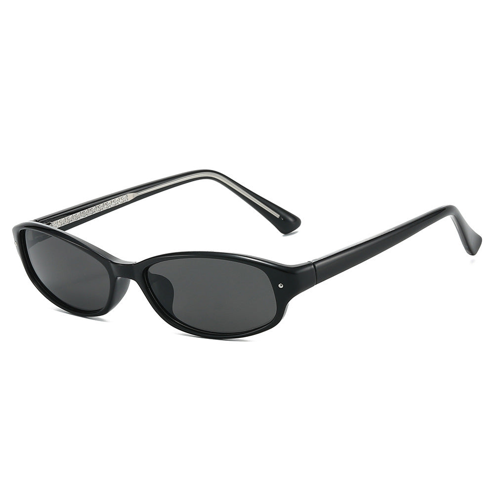 Damen modische Sonnenbrille im eleganten Design mit glitzernden Akzenten Karnz