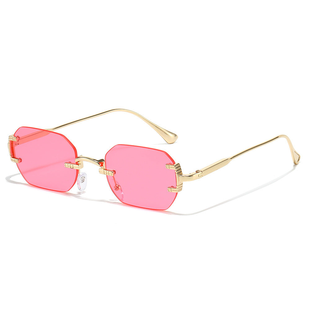 Damen modische Sonnenbrille im eleganten geometrischen Stil Karnz