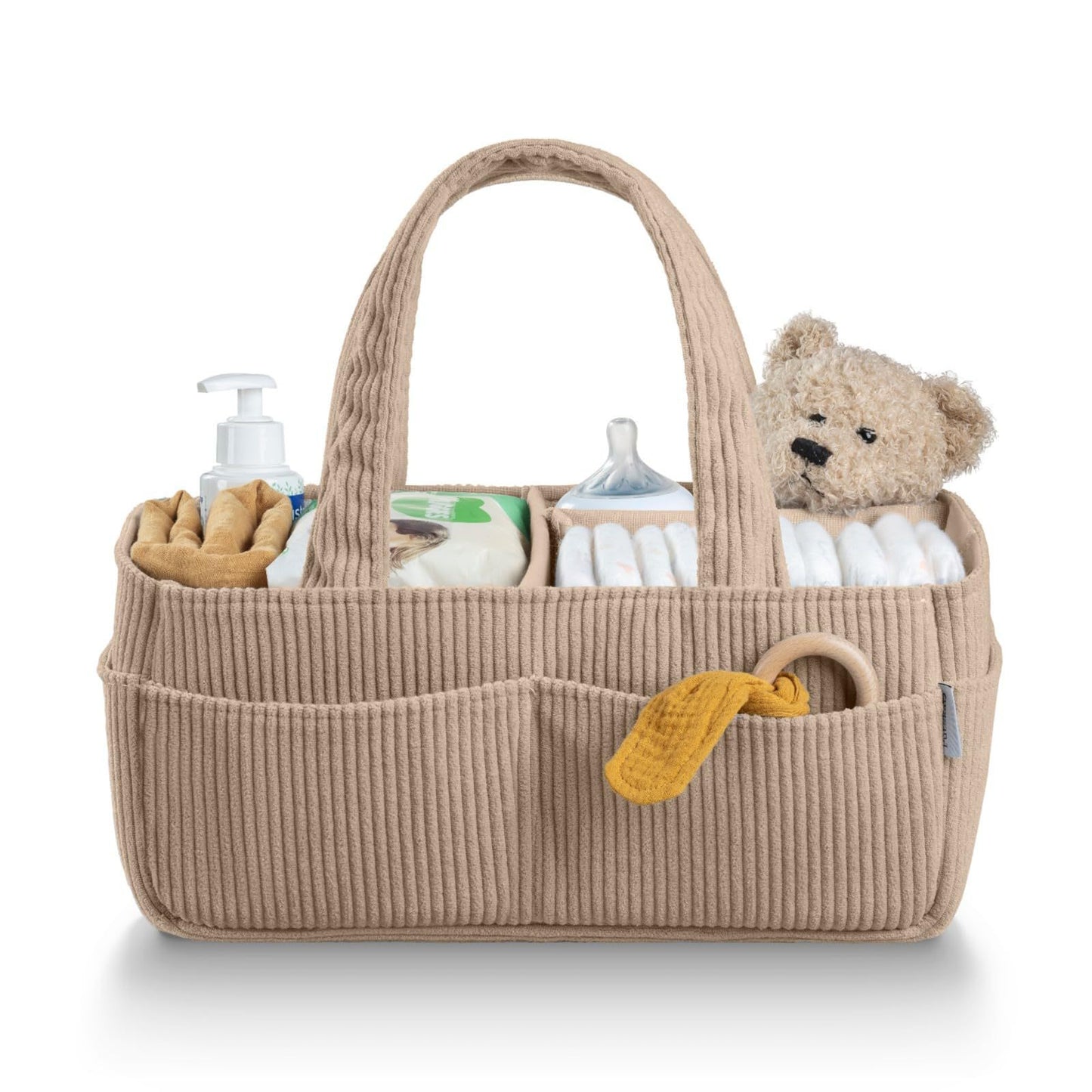 Damen multifunktionale Wickeltasche mit mehreren Fächern Karnz