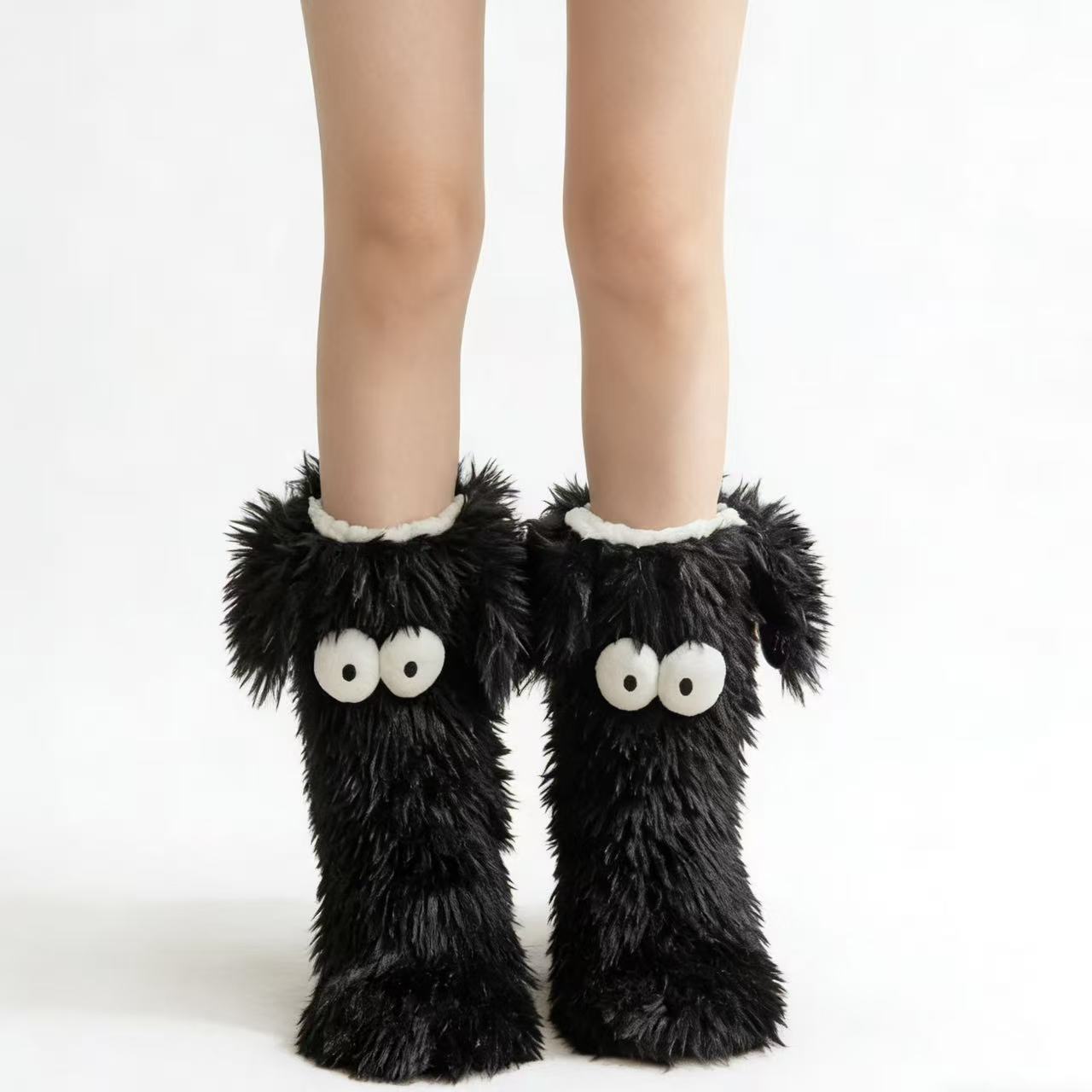 Damen Kuschelsocken mit tierischem Design Karnz