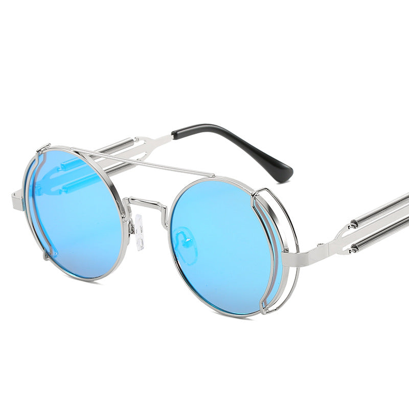Damen modische Vintage-Sonnenbrille mit innovativem Drahtdesign Karnz