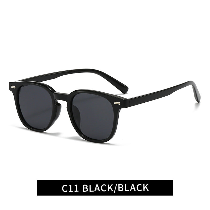 Damen trendige Sonnenbrille mit quadratischem Rahmen Karnz