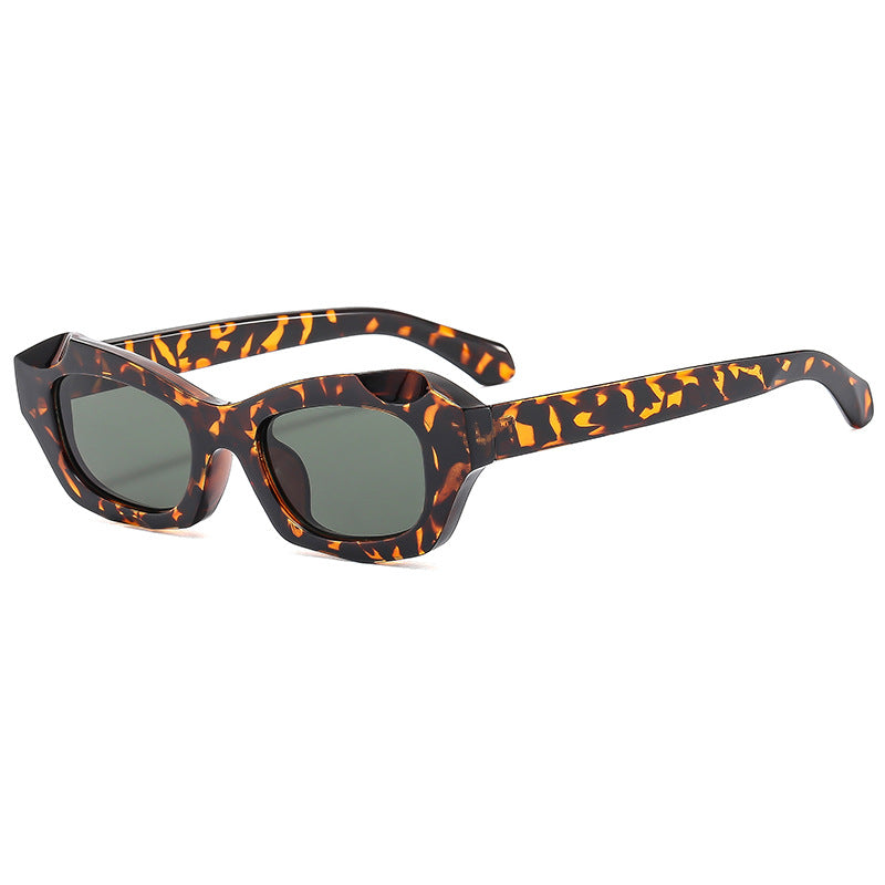 Damen Modische Sonnenbrille mit markantem Design und UV-Schutz Karnz