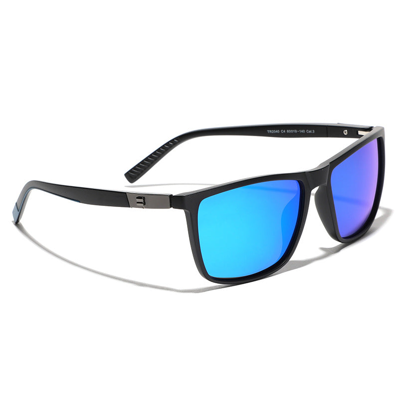 Damen sportliche Sonnenbrille mit polarisierenden Gläsern und flexiblem Gestell Karnz