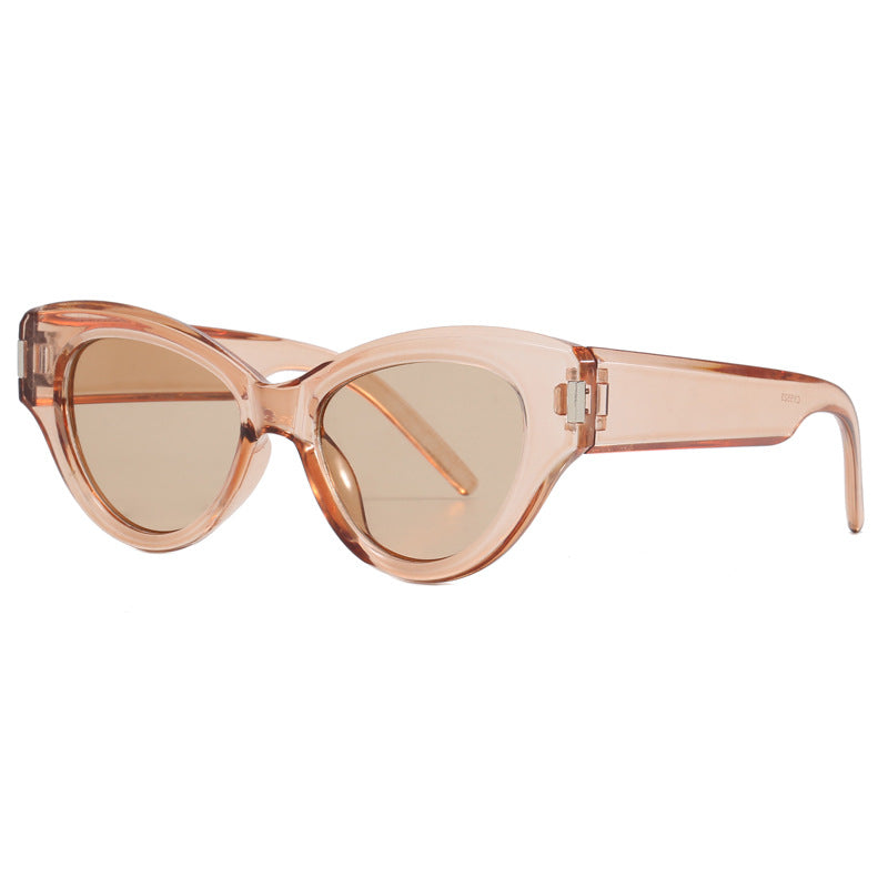 Damen Cat-Eye Sonnenbrille mit modernem, auffälligem Design Karnz