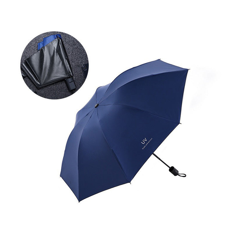 Damen UV-Schutz Regenschirm mit doppelter Funktion Karnz