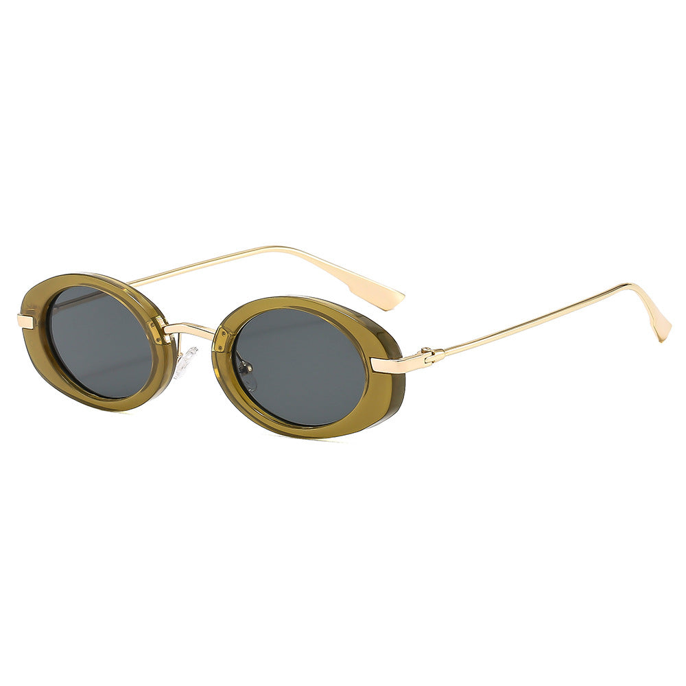 Damen modische Sonnenbrille im avantgardistischen Design Karnz