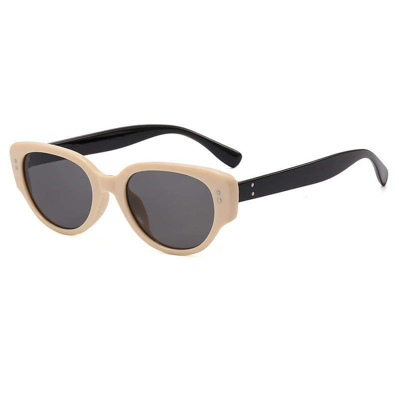 Damen modische Sonnenbrille mit markantem Design Karnz