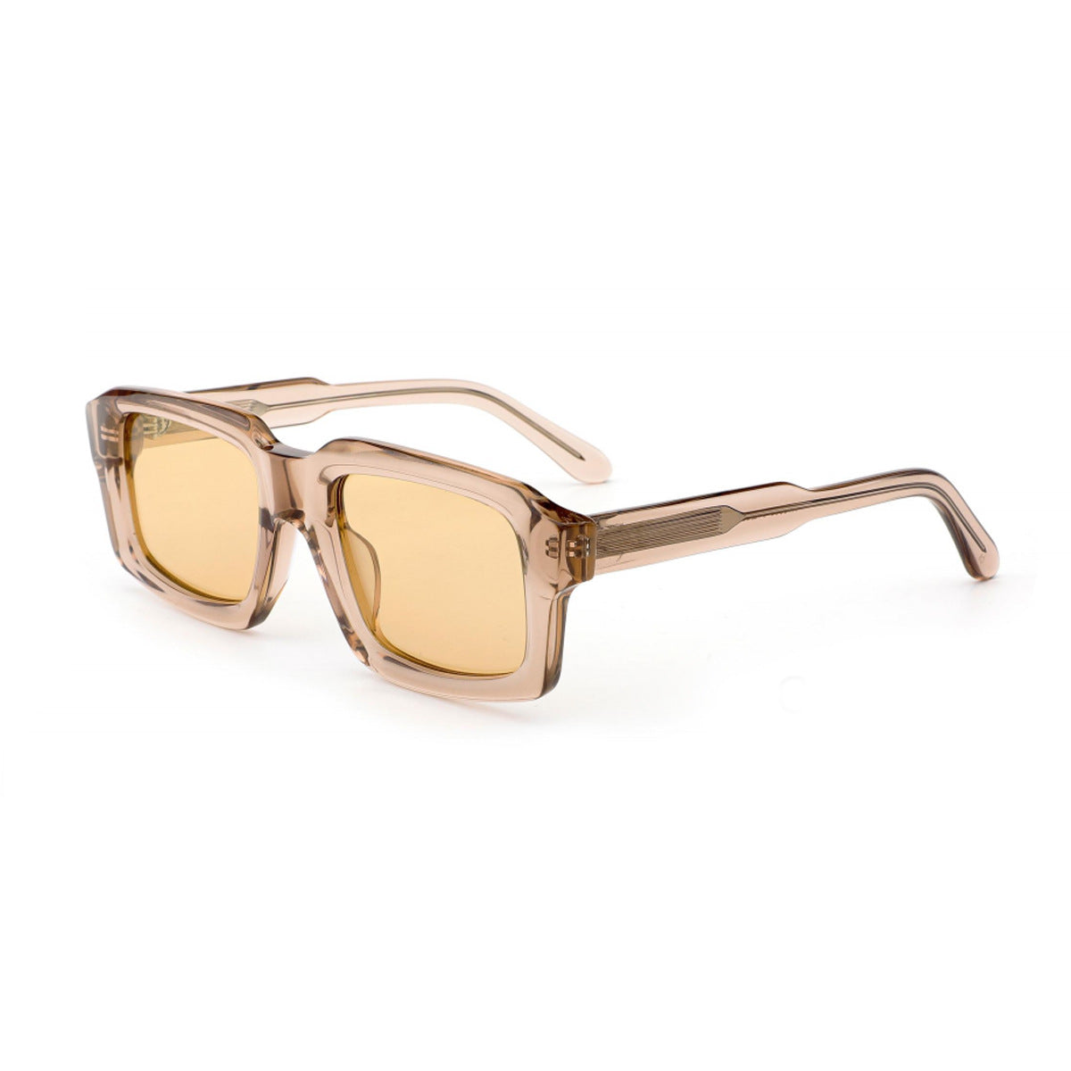 Damen quadratische Sonnenbrille mit robustem Rahmen und UV-Schutz Karnz