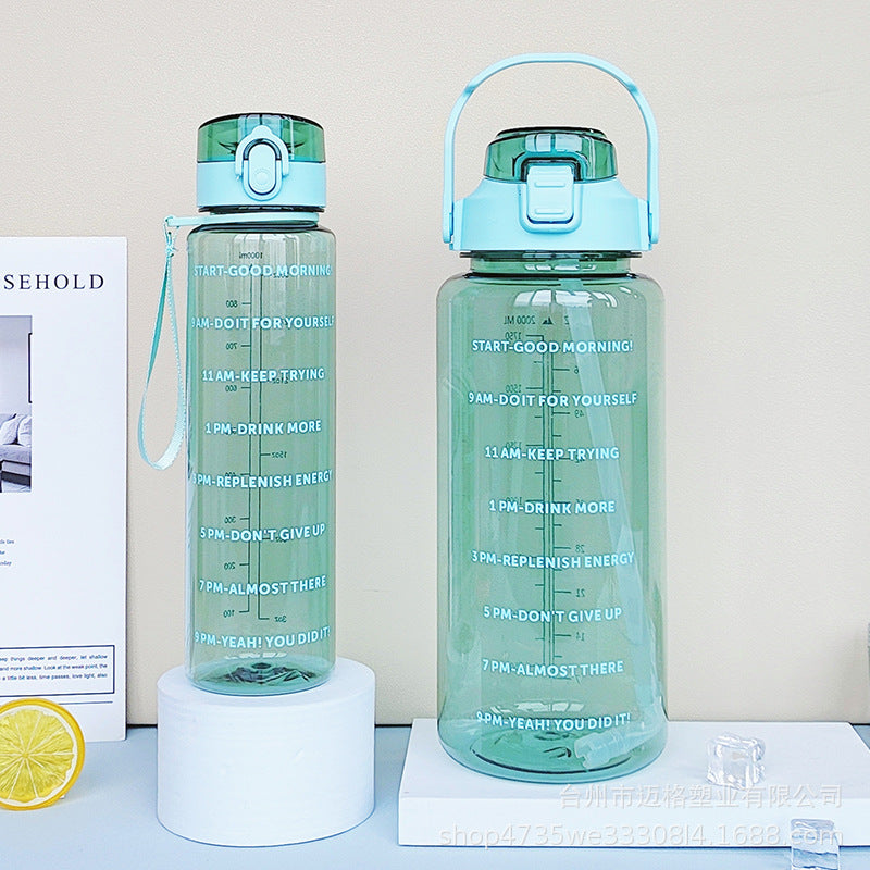 Damen Motivierende Trinkflasche Karnz