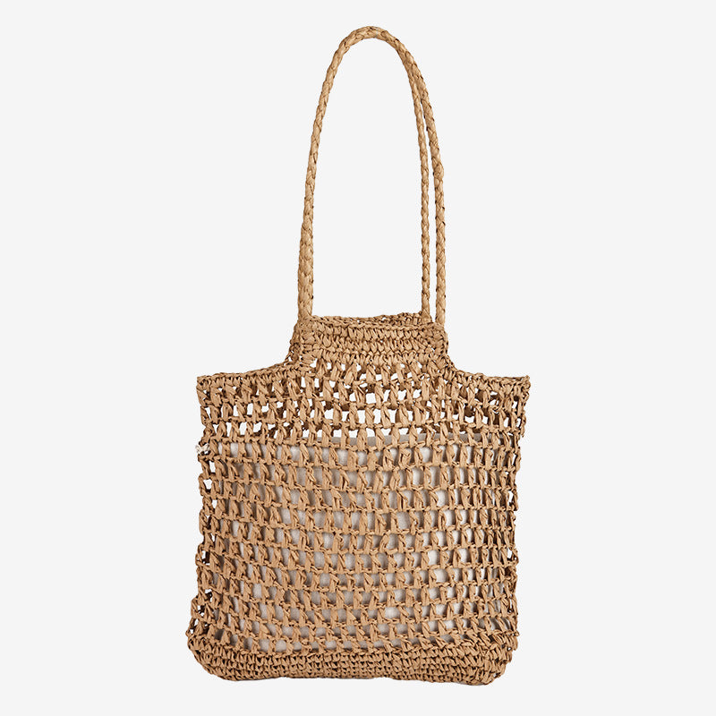 Damen Handgefertigte Netz-Strandtasche Karnz