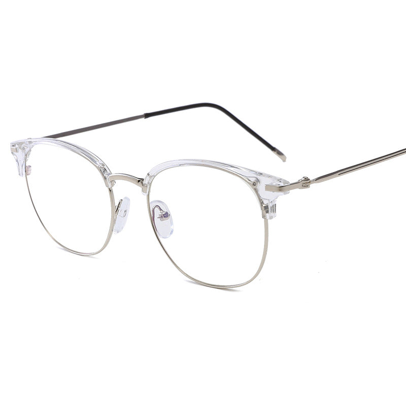 Damen modische cat-eye Brille mit filigranem Metallrahmen Karnz