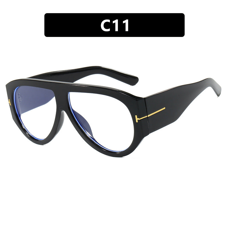 Damen Geometrische Sonnenbrille mit modernem Rahmen und polarisierten Gläsern Karnz