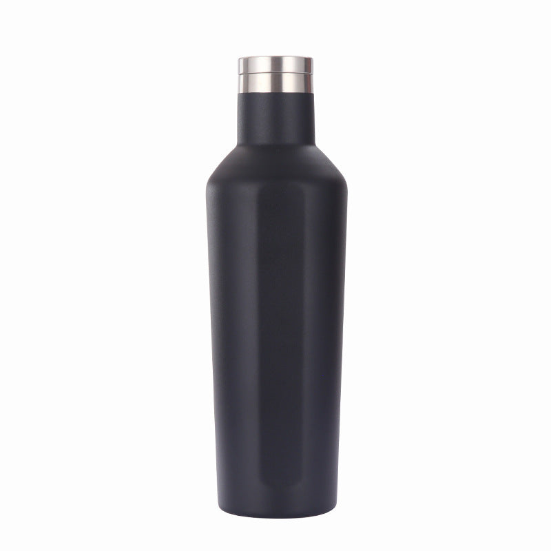 Damen elegante und isolierte Trinkflasche aus Edelstahl Karnz