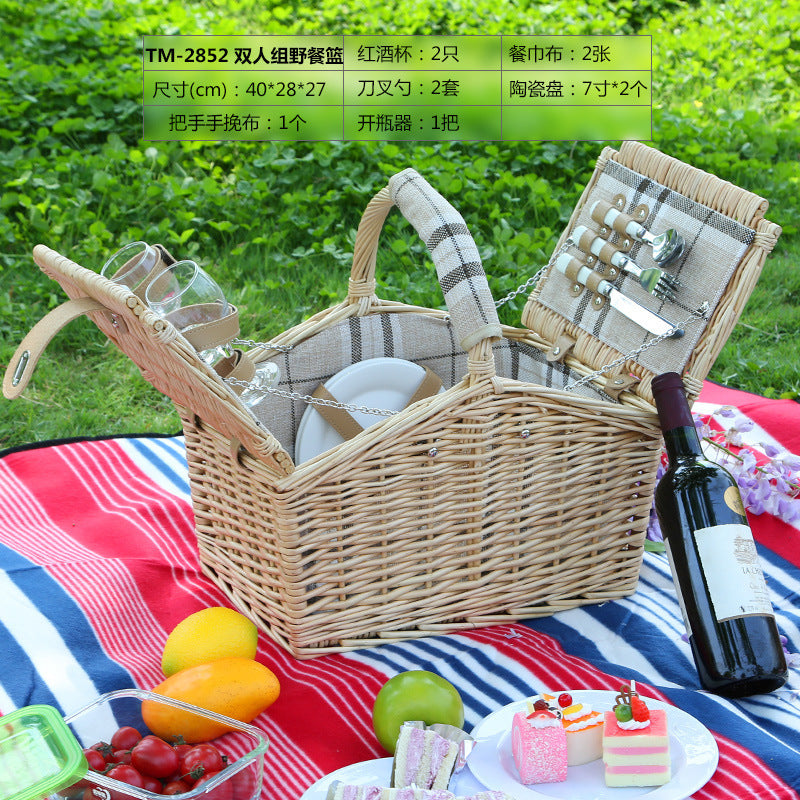 Damen Picknickkorbset Karnz
