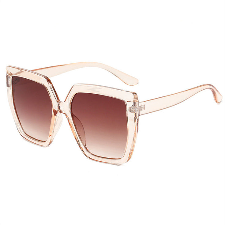 Damen elegante oversized Sonnenbrille mit luxuriösem Rahmen Karnz