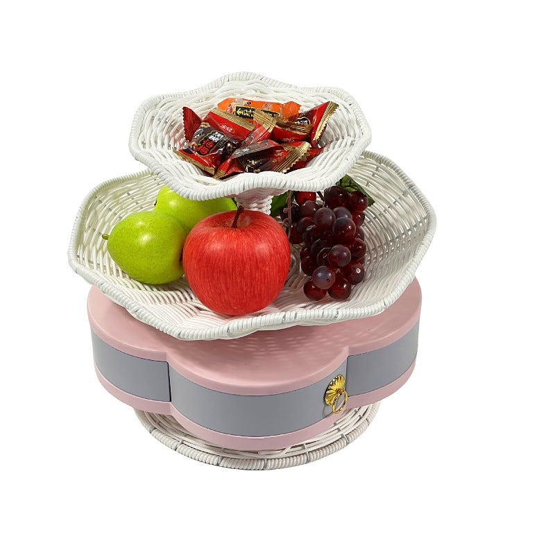 Damen Etagere aus geflochtenem Material Karnz