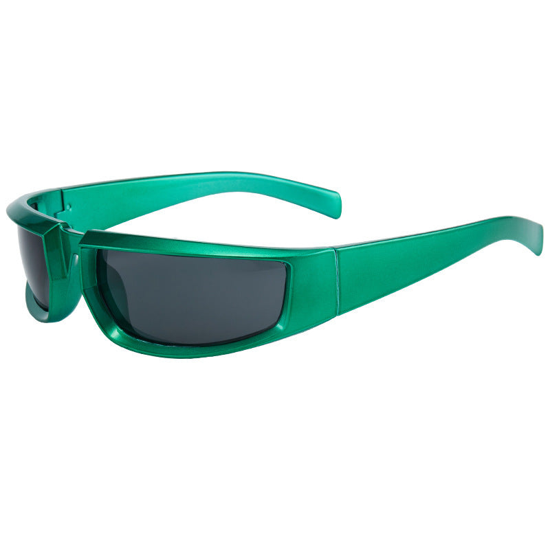 Damen Sportliche Sonnenbrille mit stylischem, stabilen Rahmen und UV-Schutz Karnz