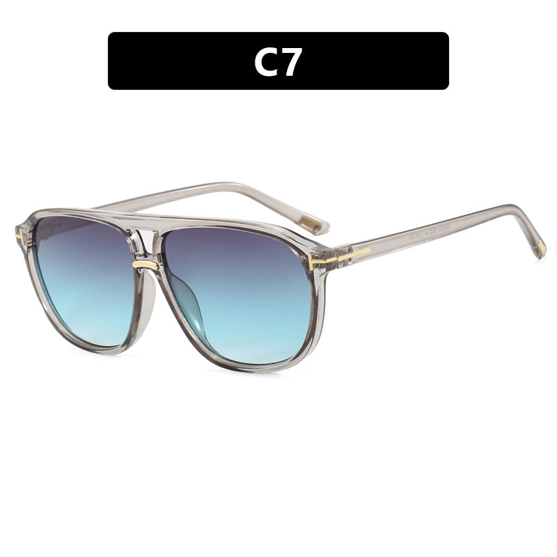 Damen quadratische Sonnenbrille mit luxuriösem Schildkrötenmuster und polarisierenden Gläsern Karnz