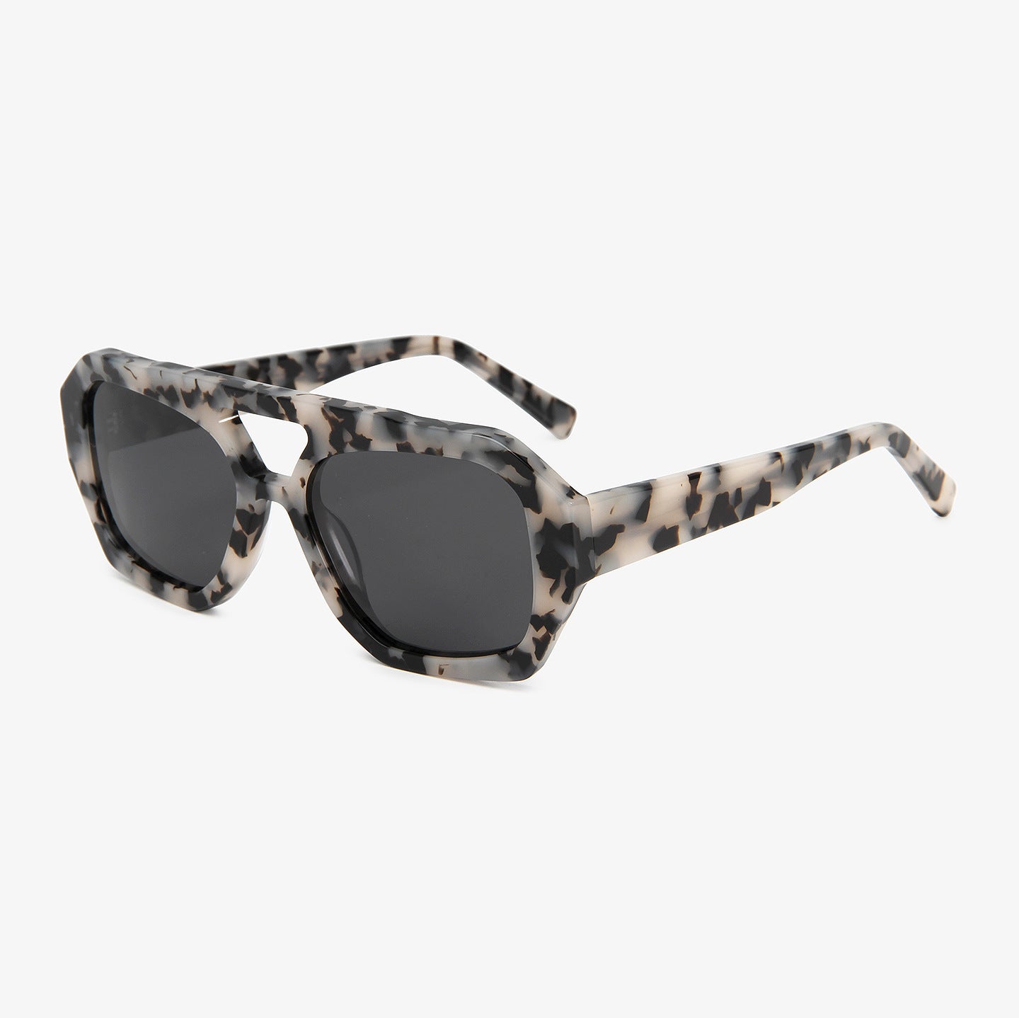 Damen Sonnenbrille im modernen, innovativen Rahmen Design Karnz