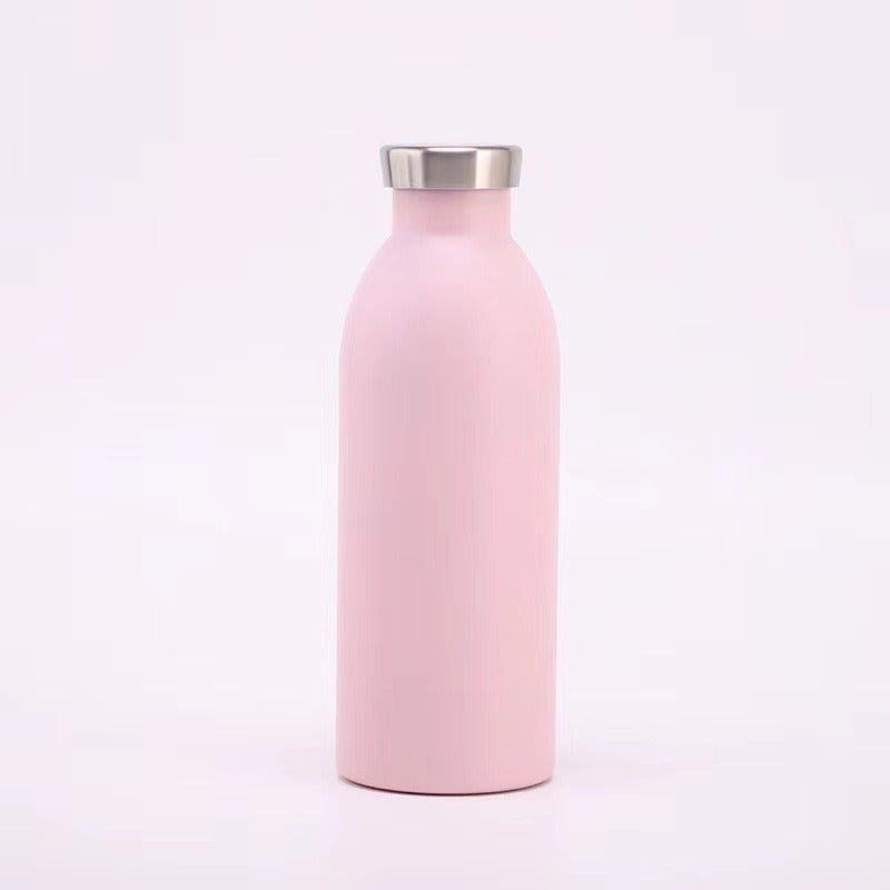 Damen isolierte Edelstahl Trinkflasche mit ergonomischem Design Karnz