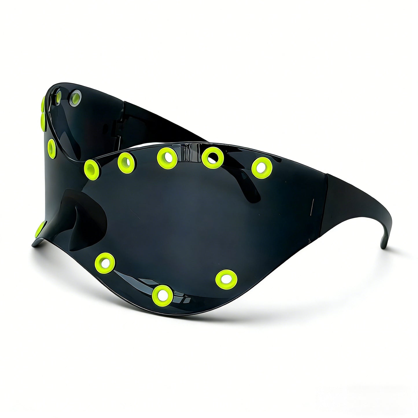 Damen Sportliche Designer-Sonnenbrille mit innovativen Metallakzenten Karnz