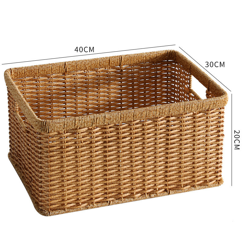 Unisex Praktischer Aufbewahrungskorb mit offenen Griffen Karnz