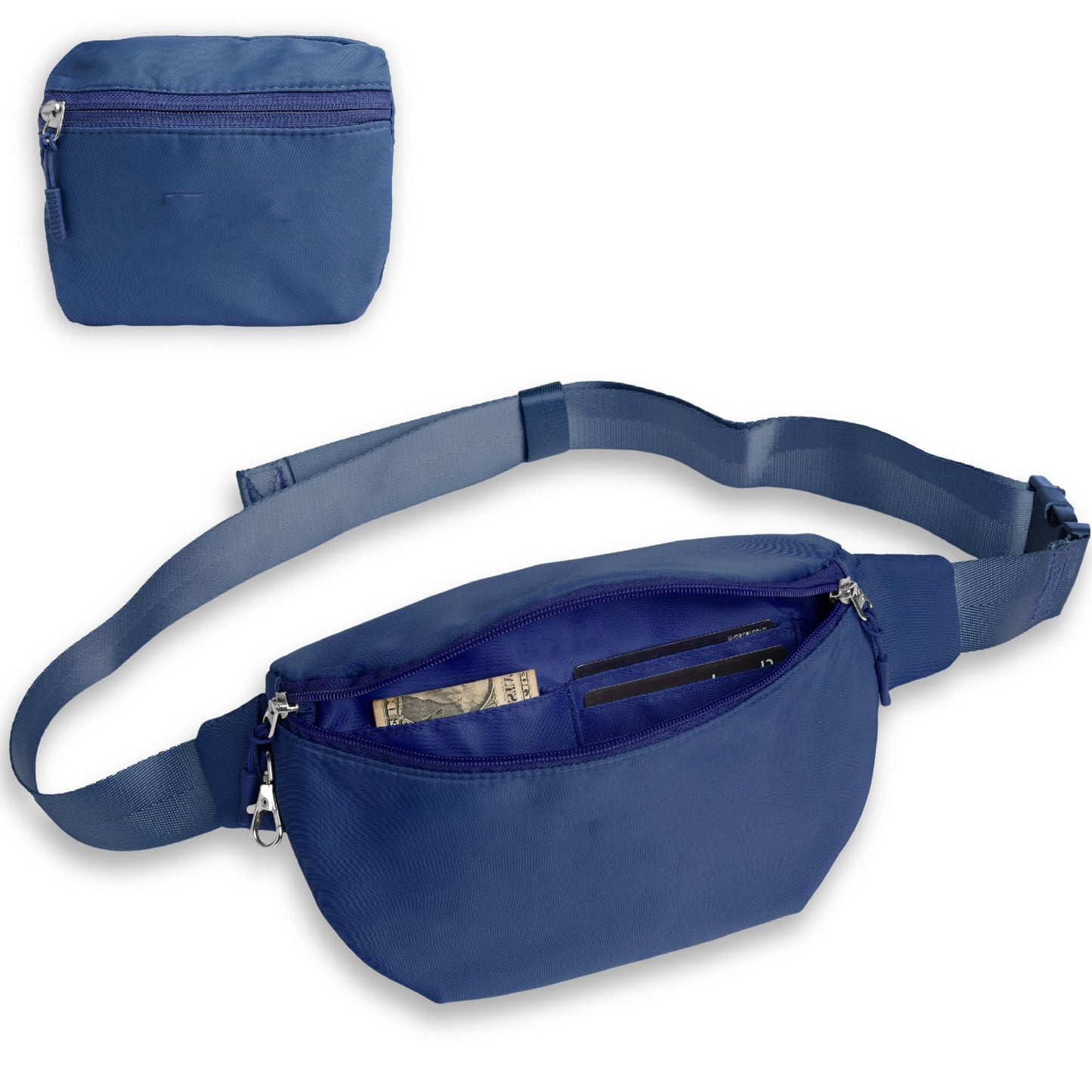 Unisex praktische Bauchtasche mit mehreren Fächern Karnz