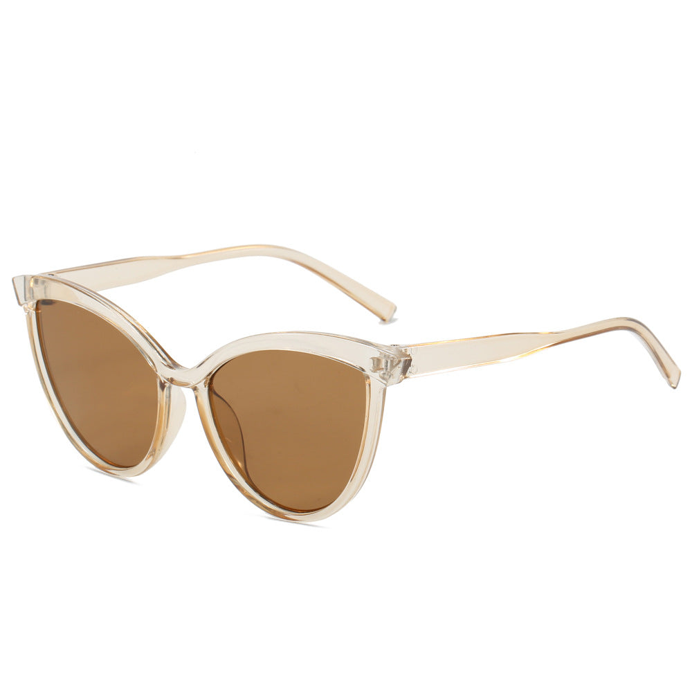 Damen Elegante Katzenaugen-Sonnenbrille mit UV-Schutz und hochwertigem Rahmen Karnz