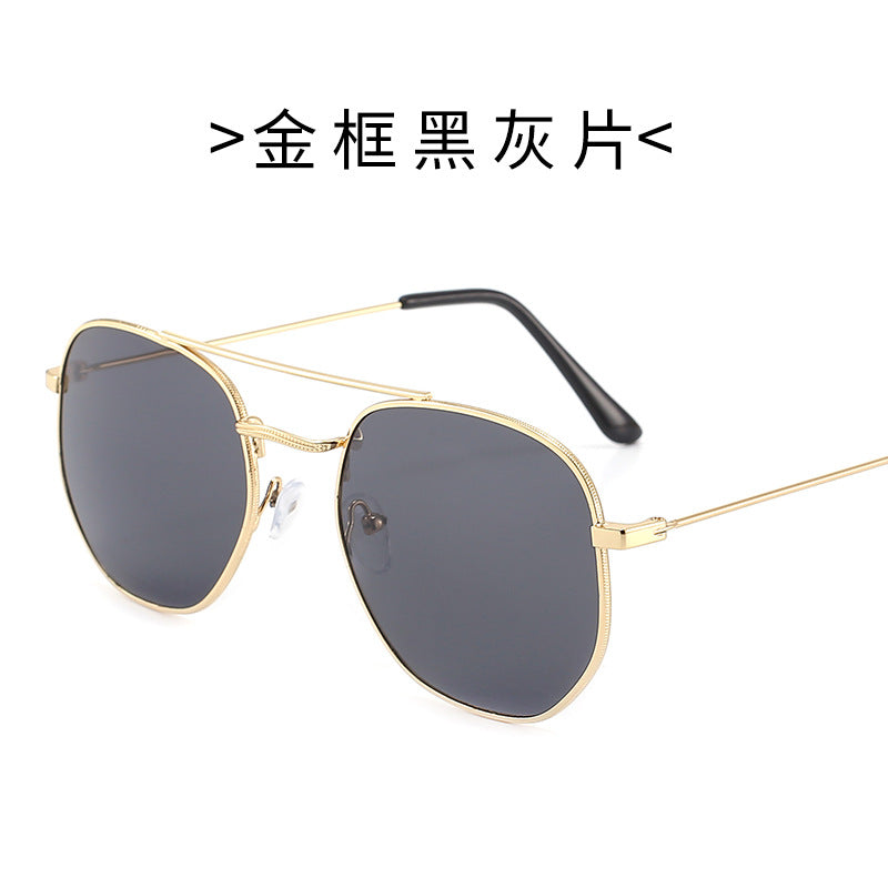 Damen Sonnenbrille mit ovalem Rahmen und schützendem Verlaufsglas Karnz