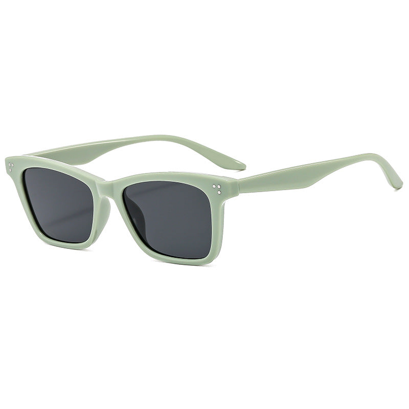 Damen elegante Sonnenbrille im modischen Rechteckdesign Karnz
