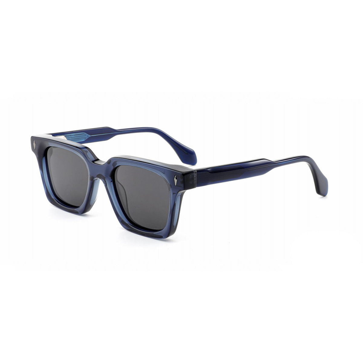 Damen klassische quadratische Sonnenbrille mit robustem Rahmen und UV-Schutz Karnz