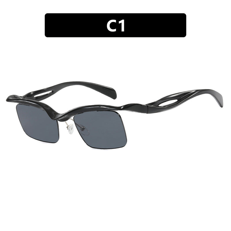Damen sportliche Sonnenbrille mit aerodynamischem Design und komfortablem Tragegefühl Karnz