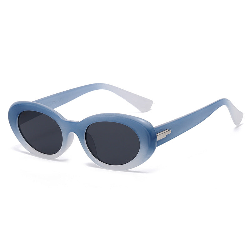 Damen modische Cat-Eye Brille mit trendy Dickrahmen Karnz