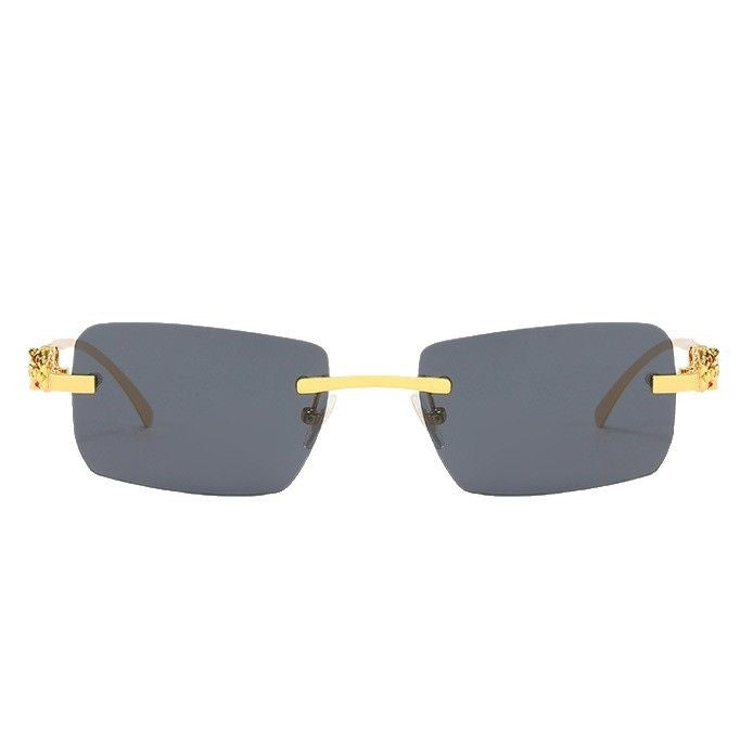 Damen Quadratische Sonnenbrille im Eleganten Stil Karnz