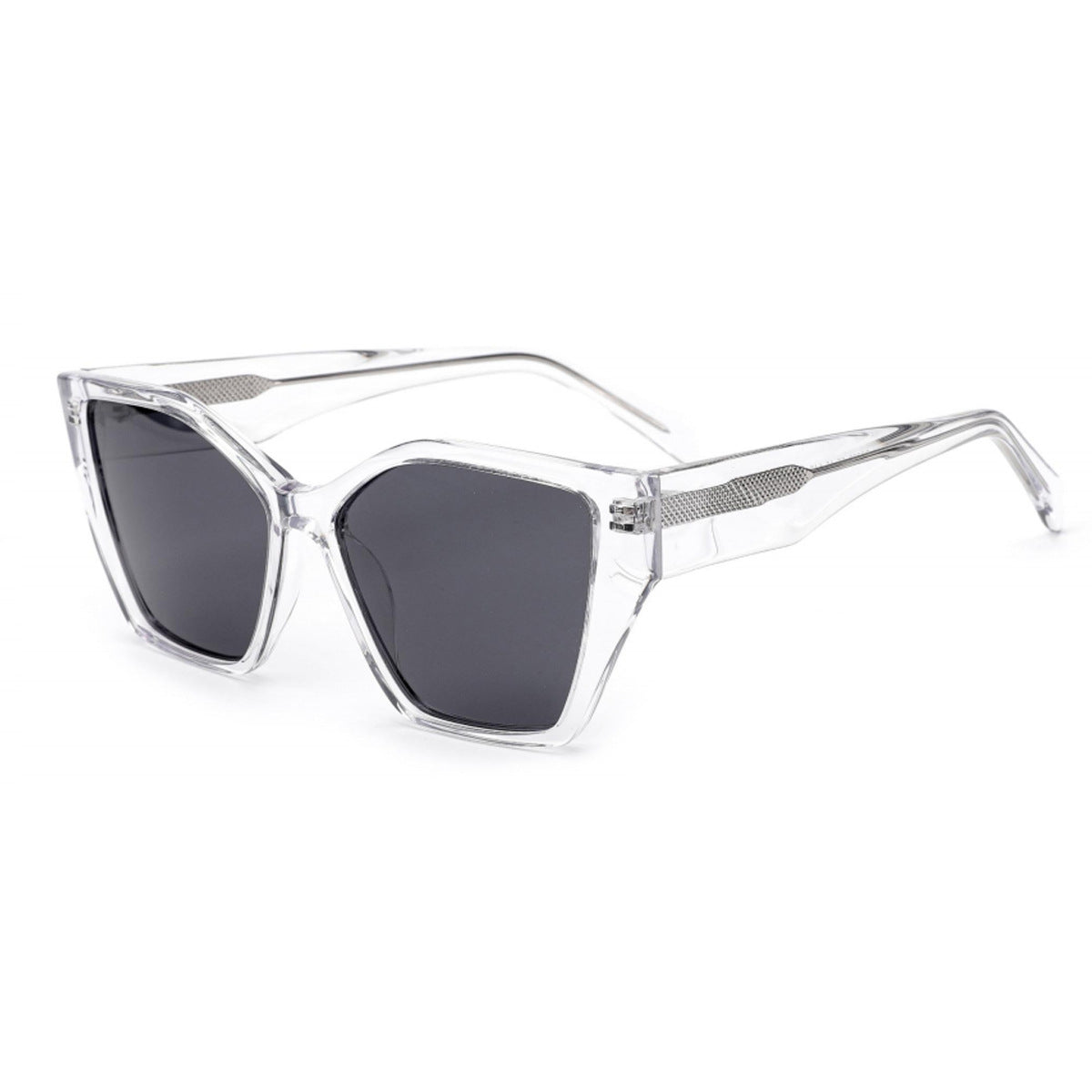 Damen Sonnenbrille im modernen, asymmetrischen Design mit polarisierenden Gläsern Karnz