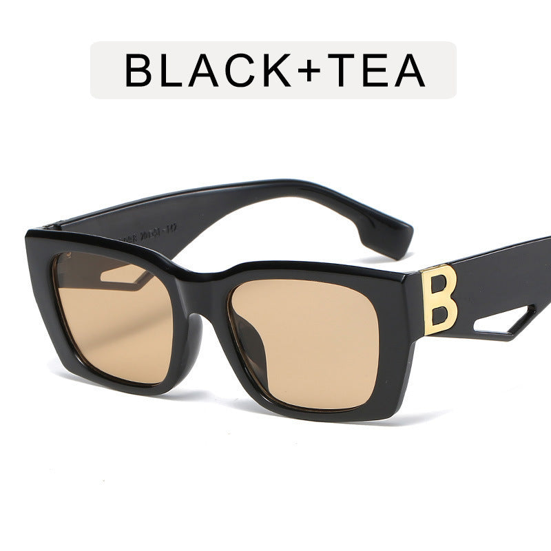 Damen trendige Sonnenbrille mit markantem Design Karnz