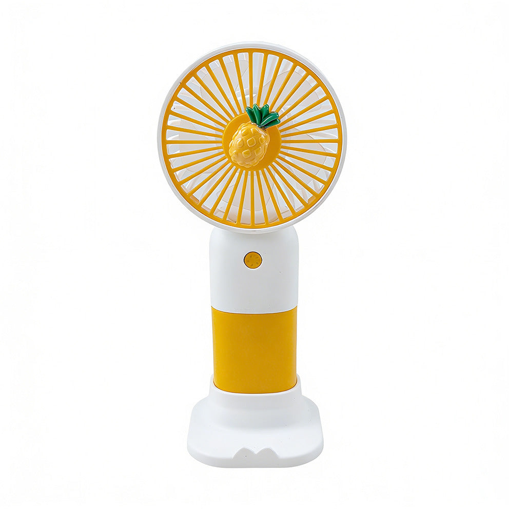Damen tragbarer Mini-Handventilator mit doppelter USB-Ladefunktion Karnz