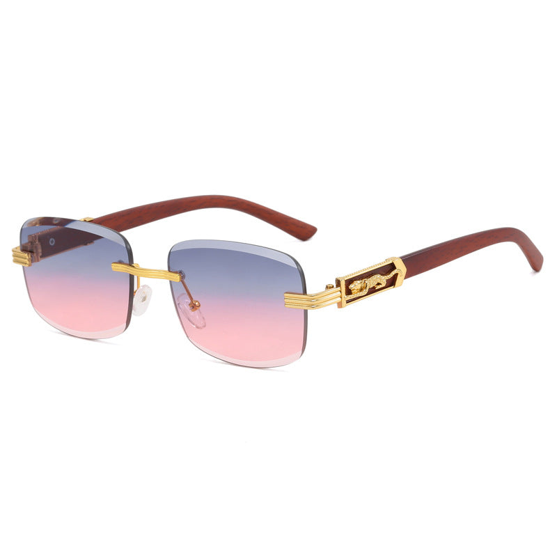 Damen Designer-Sonnenbrille mit luxuriösen Akzenten Karnz