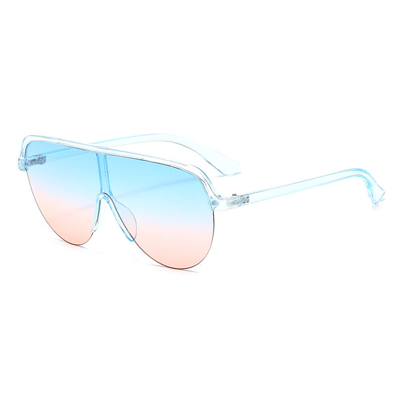 Damen sportliche Sonnenbrille im modernen Fliegerdesign Karnz