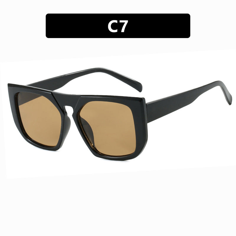 Damen quadratische Fashion Sonnenbrille Karnz