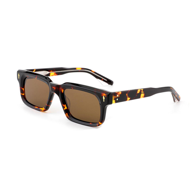 Damen modische Sonnenbrille mit klaren Rahmen und hochwertigen Gläsern Karnz