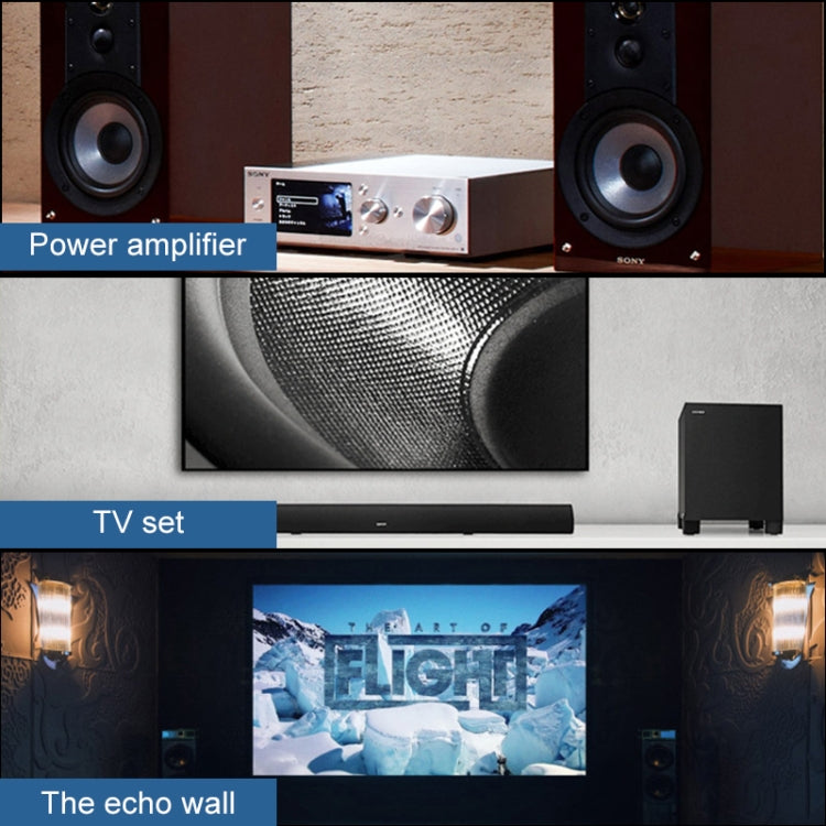Karnz | EMK 1 Eingang 3 Ausgang Digitaler Optischer Audio SPDIF Toslink Splitter Adapter (Silber Grau)
