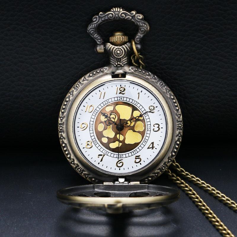 Steampunk Knochen Taschenuhr | Karnz